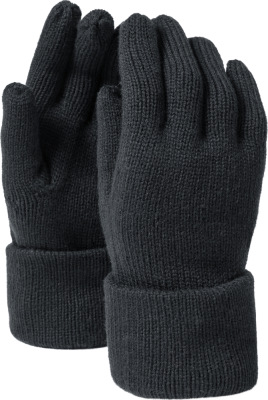 Myrtle Beach - Strickhandschuhe mit breitem Umschlag (black)