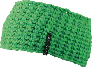Myrtle Beach - Crocheted Headband (lime green)