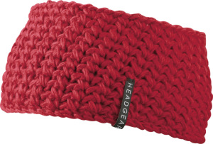 Myrtle Beach - Crocheted Headband (red)