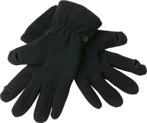 Myrtle Beach - Touchscreen Fleece Handschuhe (black)