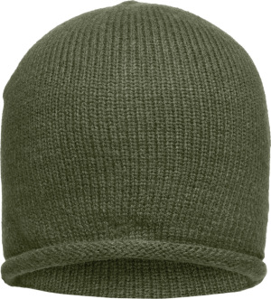 Myrtle Beach - Roll-Up Beanie (dark-olive)