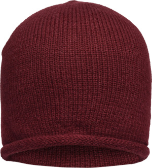 Myrtle Beach - Roll-Up Beanie (dark-red)