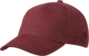 Myrtle Beach - 5 Panel Cap heavy Cotton (Burgundy)