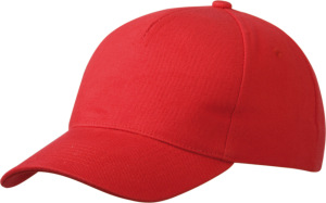 Myrtle Beach - 5 Panel Cap heavy Cotton (Red)