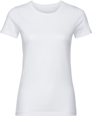 Russell - Damen Pure Organic Tee (white)