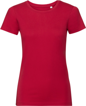Russell - Damen Pure Organic Tee (classic red)