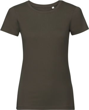 Russell - Ladies' Pure Organic T (dark olive)