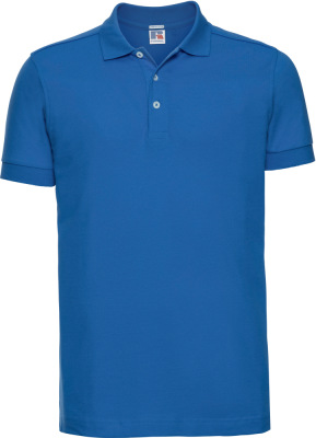 Russell - Men's Piqué Stretch Polo (azure blue)