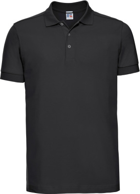 Russell - Men's Piqué Stretch Polo (black)