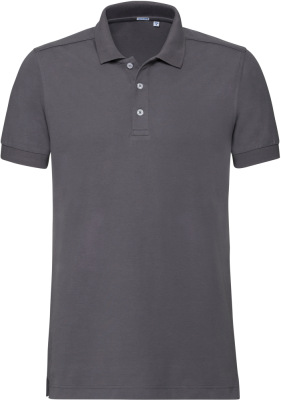 Russell - Herren Piqué Stretch Polo (convoy grey)