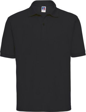 Russell - Men´s Classic PolyCotton Polo (Black)