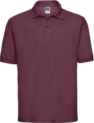 Russell - Men´s Classic PolyCotton Polo (Burgundy)
