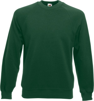 Fruit of the Loom - Classic Raglan Sweat (Bottle Green)