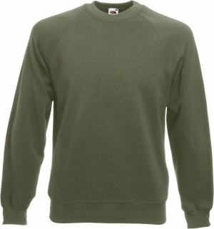 Fruit of the Loom - Classic Raglan Sweat (Classic Olive)