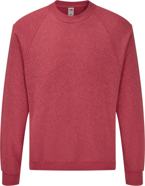 Fruit of the Loom - Classic Raglan Sweat (Vintage heather red)