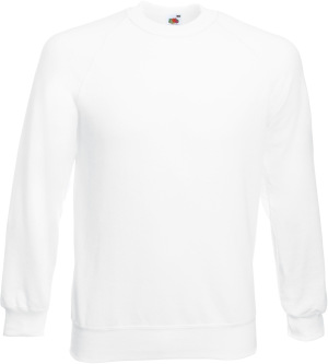 Fruit of the Loom - Classic Raglan Sweat (White)