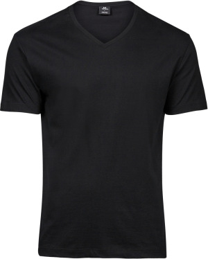 Tee Jays - Mens Fashion V-Neck Soft-Tee (black)