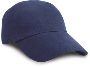 Result - Low Profile Heavy Brushed Cotton Cap (Navy)