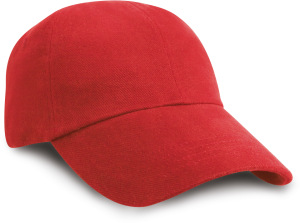 Result - Low Profile Heavy Brushed Cotton Cap (Red)