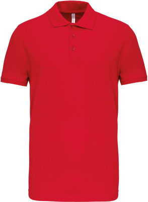 Kariban - Herren Stretch Piqué Polo Mike (Red)