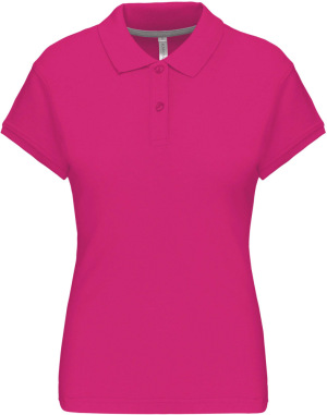 Kariban - Damen Kurzarm Piqué Polo (Fuchsia)