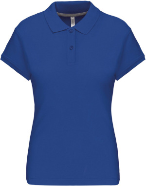 Kariban - Női rövid ujjú piké póló (Light Royal Blue)