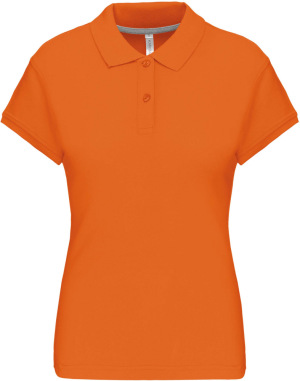 Kariban - Ladies Short Sleeve Pique Polo Shirt (Orange)