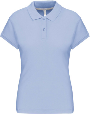 Kariban - Ladies Short Sleeve Pique Polo Shirt (Sky Blue)