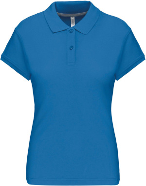 Kariban - Damen Kurzarm Piqué Polo (Tropical Blue)