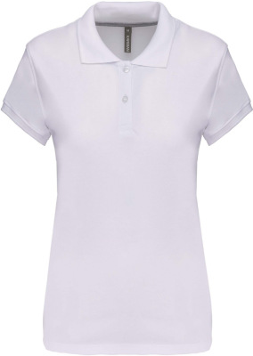 Kariban - Ladies Short Sleeve Pique Polo Shirt (White)