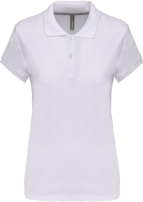 Kariban - Ladies Short Sleeve Pique Polo Shirt (White)