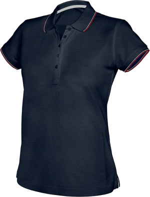 Kariban - Ladies Short Sleeve Polo Pique (Navy / Red / White)