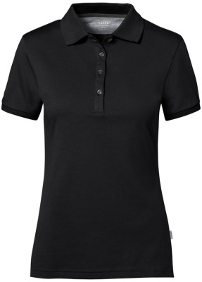 Hakro - Cotton Tec Damen Poloshirt (schwarz)