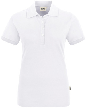 Hakro - Damen Poloshirt Stretch (weiß)