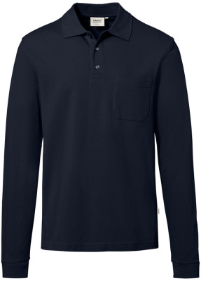 Hakro - Longsleeve-Pocket-Poloshirt Top (tinte)