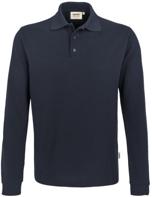 Hakro - Longsleeve-Poloshirt Mikralinar (tinte)