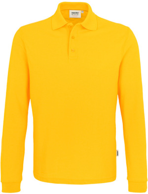 Hakro - Longsleeve-Poloshirt Mikralinar (Sonne)