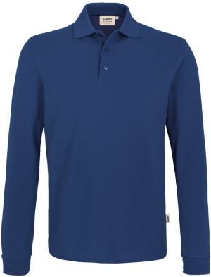Hakro - Longsleeve-Poloshirt Mikralinar (ultramarinblau)
