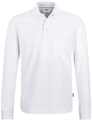 Hakro - Longsleeve-Poloshirt Classic (weiß)