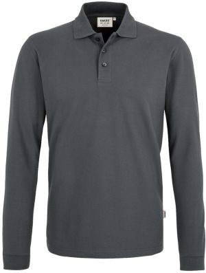 Hakro - Longsleeve-Poloshirt Classic (graphit)
