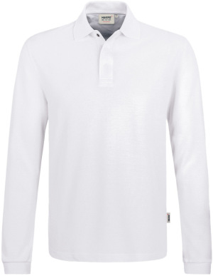 Hakro - Longsleeve-Poloshirt Haccp Mikralinar (weiß)