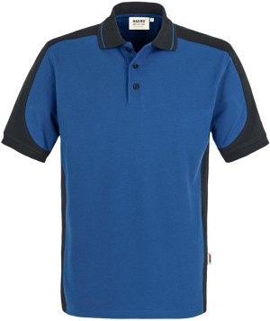 Hakro - Poloshirt Contrast Mikralinar (royalblau/anthrazit)