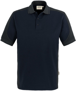 Hakro - Poloshirt Contrast Mikralinar (tinte/anthrazit)