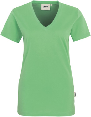 Hakro - Damen V-Shirt Classic (apfel)