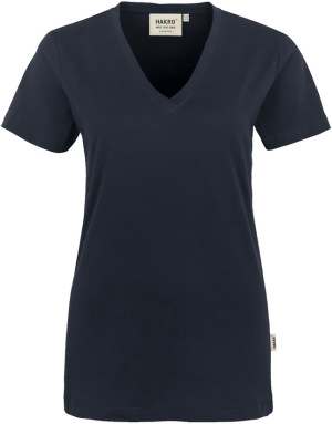 Hakro - Damen V-Shirt Classic (tinte)