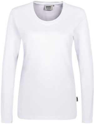 Hakro - Damen Longsleeve Classic (weiß)