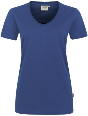 Hakro - Damen V-Shirt Mikralinar Pro (hp ultramarinblau)