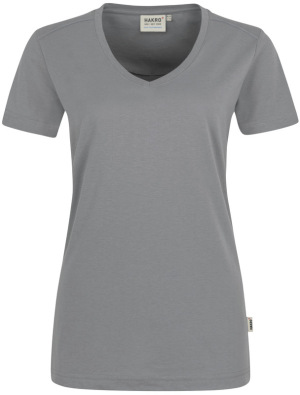 Hakro - Damen V-Shirt Mikralinar Pro (hp titan)