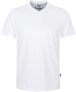 Hakro - V-Shirt Classic (weiß)