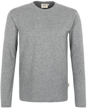 Hakro - Longsleeve Heavy (grau meliert)